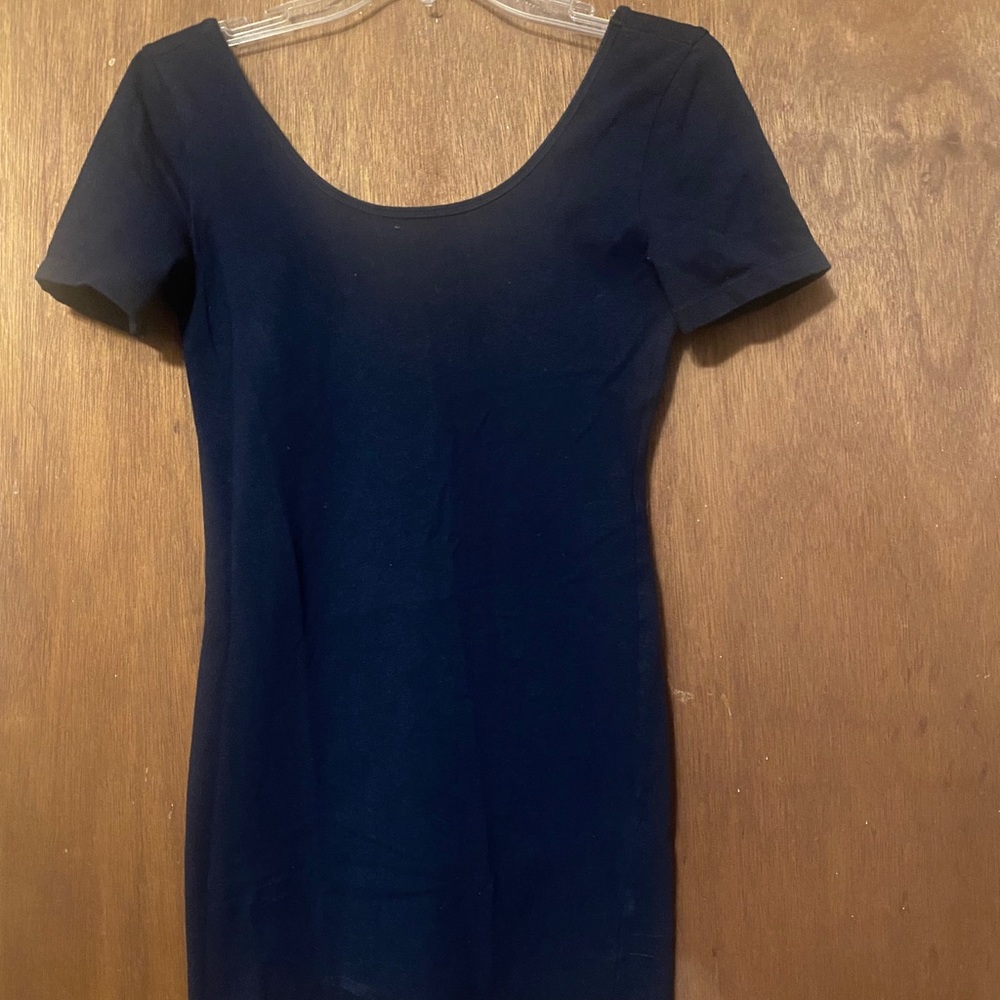 Navy blue dress